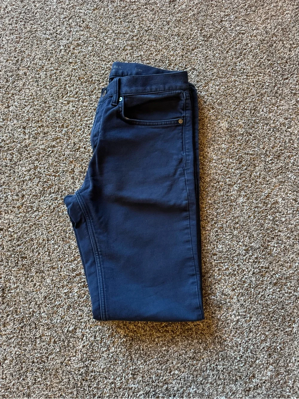 Banana Republic Men's Dark Blue Slim Jeans